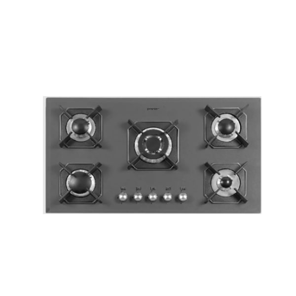 گاز شیشه ای پرنیان استیل مدل PB5209G