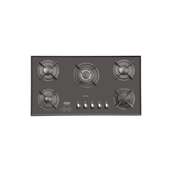 گاز شیشه ای پرنیان استیل مدل PB5207D